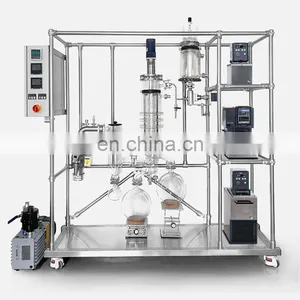 High Precision Short Path Wiped Film Evaporator Molecular Distillation thumbnail-1