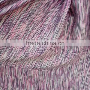 Waterproof Black and White Stripe Spandex Stretch Fabric for Garment Shoes thumbnail-6