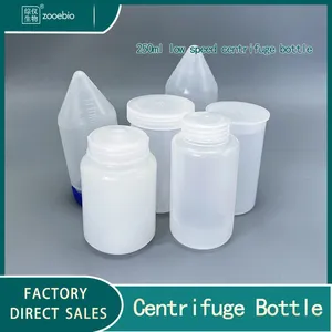 250ml Centrifuge Bottle, Sample Bottle for Low-speed Centrifuge, PP Material, Can be Sterilized at High Temperature thumbnail-1