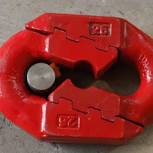 Hot-Forged Arc-Tooth Connecting Link 22x86 With Superior Impact Resistance for Conveyors thumbnail-1