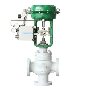 Manufacturer Direct Sales Pneumatic Control Valve Carbon Steel Control Valve thumbnail-1