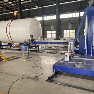 HDPE Plastic Spiral Hollow Wall Winding Pipe/Tank Production Machinery thumbnail-2