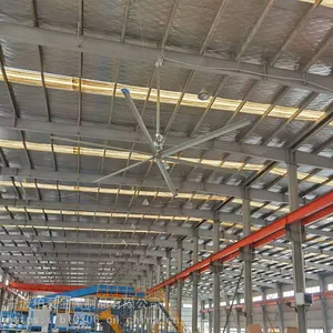 Large Industrial Ceiling Fans in Hangzhou for Factory Buildings, Super-large Diameter 7.2 Meters, Industrial Large Ceiling Fans From Bailing Manufacturer thumbnail-3