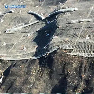 Rockfall Netting G45 2 Heavy Load Anti Shed High Tensile Steel Wire Mesh Slope Stabilization Netting Down Mountain Landslide thumbnail-2