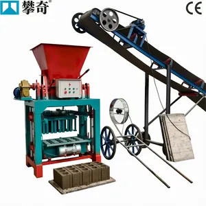 4-35 Semi-automatic Brick Making Machine, Cement Block Machine, Hydraulic Brick Making Machine, Flyash Brick Making Machine thumbnail-1