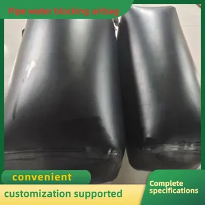 Weather Resistant EPDM Pipe Plugging Airbag Inflatable Bladder for Outdoor Drainage Pipeline Works thumbnail-1