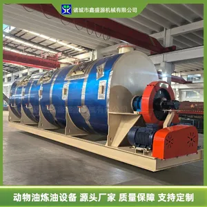 Animal Fat Rendering Pot, Rendering Equipment for Lard and Poultry Scraps, Thermal Oil Internal Combustion Type Tallow Rendering Kettle thumbnail-1