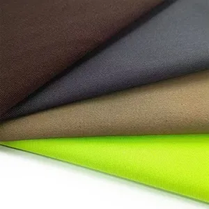 TC Polyester-cotton Twill Shagreen Fabric, Tear-resistant Fluorescent Workwear Fabric Wholesale thumbnail-1