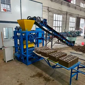 Automatic Cement Concrete Brick Making Machine Complete Block Production Line thumbnail-1
