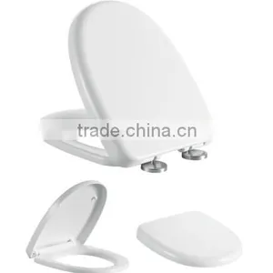 HL-826 MEIYE UF 410*350*53mm Round Soft-closing Toilet Seat Cover Ramp Down Toilet Lid thumbnail-2
