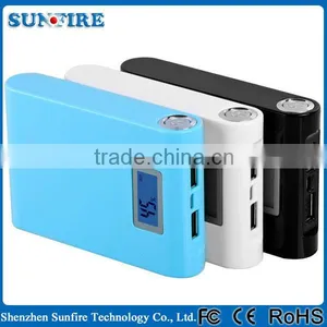 Smart Display 12000mah Portable Power Bank With ce Rohs thumbnail-4
