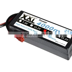High Capacity 4000mAh 14.8v rc Lipo Battery 35c Battery Pack thumbnail-6