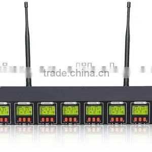 OK-8 UHF/PLL Eight Channels Wirelesss Microphone System thumbnail-1