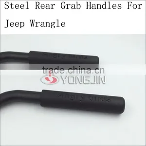 Factory With Low Price Stainless Steel Rear Grab Handles for Jeep Wrangler JK thumbnail-4