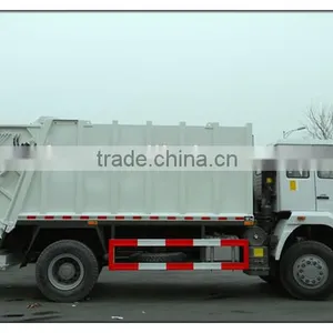 Howo 12 CBM 336hp Compressed Garbage Compactor Truck thumbnail-2