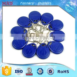 MDK23 Cheap Price Read Only TK4100 LF Passive RFID Key Tag/ Keyfob for Access Control thumbnail-5