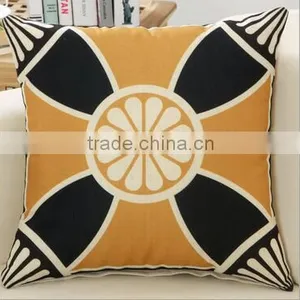Geometrical Printed Cushion Cover thumbnail-5