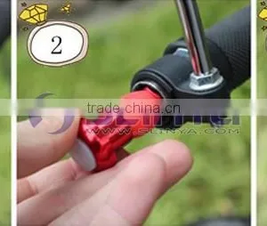 LR1130 Battery Powered 2 Red LED Handlebar Bike Turn Signal Light thumbnail-4