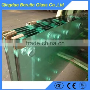 12mm Soild Flat Tempered Glass for Building thumbnail-3