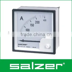 Salzer Brand Analog AC Ammeter Meter thumbnail-1