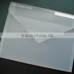 Waterproof and Eco-friendly PP File Folder With Flap thumbnail-1