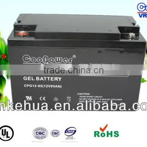 Sealed Lead Acid Battery/Rechargeable Battery/Solar Battery/GEL 12V95 MF Battery thumbnail-1