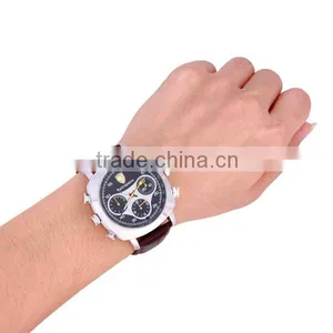 Fashion Watch Mini dv Dvr HD 720P Waterproof Leather Watch DVR Spy Camera Digital Hidden Camera HDW-01A thumbnail-5