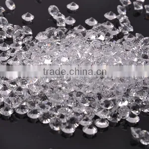 Top Quality Rhinestone Crystal Strass Confetti, Clear Crystal Chaton With Point Back in Bulk for Garment thumbnail-3