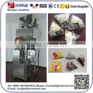 YB-180CS Best Price Automatic Filter Paper Triangle Red Tea Bag Packing Machine Tel: 0086-18516303933 thumbnail-1
