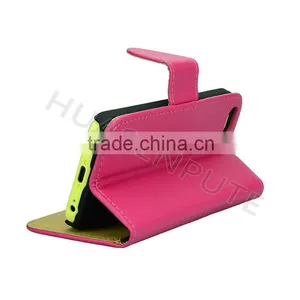 Leather Case For IPhone 5c , Flip Covers For IPhone 5c Mobile Case thumbnail-4