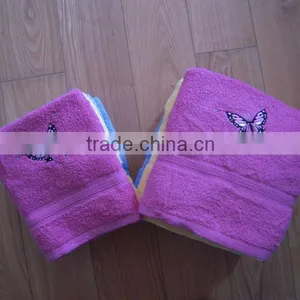 Various Color Butterfly Cotton Terry Towel thumbnail-1