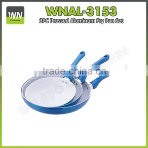Eco-friendly and High Quality Ceramic Fry Pan Aluminium Ceramic Pan With Factory Price Aluminium Fry Pan Set thumbnail-1