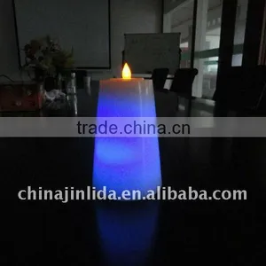 Flameless Candle,holiday Led Candle,scented Candle With Timer ,color Changing Led Candle,blow On/off thumbnail-1