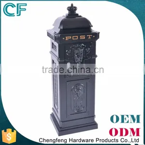 The Most Popular Style In Europe Die Casting Aluminiun Free Standing Mailbox Posts For Sale From China thumbnail-4
