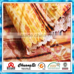 Women Dress Digital Printed Textile Woven Viscose Voile Fabric thumbnail-3