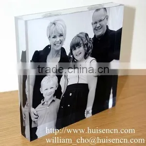 China Supplier Hot Sale Acrylic Photo Block thumbnail-1