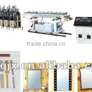 60 Kg/h YF Series PS Foam Profile Extrusion Line 3inch Width With Best Performance thumbnail-1