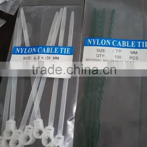 JIESHUO UL Mountable Head Ties Nylon Cable Tie thumbnail-2