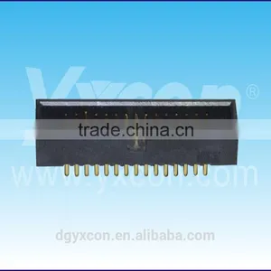Pitch 1.27mm Height 4.9 Dual Row Straight Box Header Connector thumbnail-2
