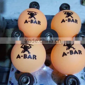 PP Plastic Bulk Packing 40mm Seamless Table Tennis Ball With Customized Logo Printing thumbnail-1