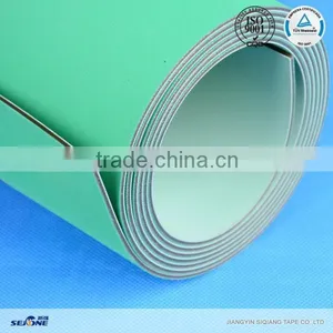 LG-30XN115-A 3.0MM Light Green/green Short Fiber Double Twister Belt Crimper Machine Belt Tangential Belt thumbnail-2