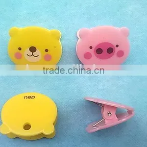 New Products 2016 Funny Cute Plastic Round Clips thumbnail-5