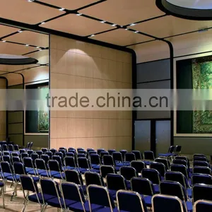 China Manufacturer Aluminium High Quality Partition Wall Sliding Door for Multi-functional Hall thumbnail-1