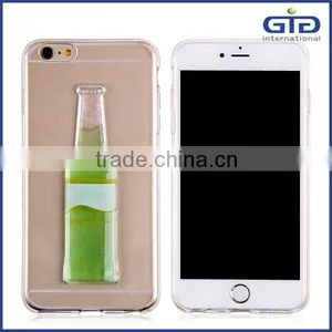 [GGIT] Wholesale New Liquid Beer Phone Case With Holder for IPhone 6 thumbnail-1