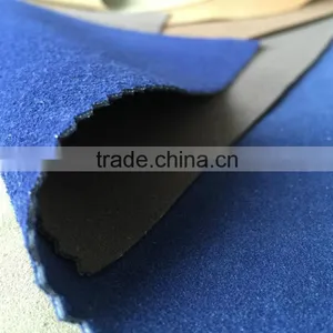 PU Double Face Flock Leather Use for Boots Making thumbnail-5