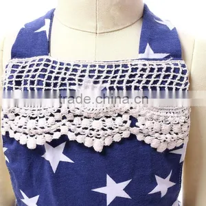 Hot Selling Comfotable Cotton Newborn Baby Jumpsuit With Stars For Girls thumbnail-4