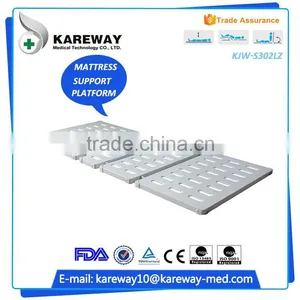 China Supplier Medical Equipments Manual Ordinary 3 Crank Manual Hospital Bed thumbnail-6