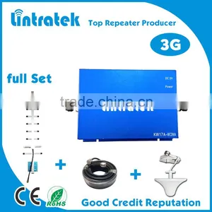 3g Indoor Signal Booster/GSM 2100Mhz WCDMA UMTS Mobile Signal Booster/3g Cell Phone Signal Amplifier thumbnail-1