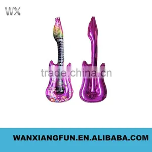 2016 Hot Sale Lowest Price Best Quality Popular Inflatable Guitar Novelty Balloons Party Decoration thumbnail-6