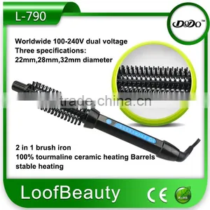Hair Style Tools Combine With Comb and Curler thumbnail-1